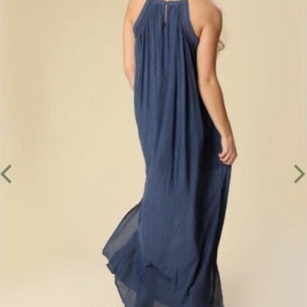 Halter Dress w/ Pockets - Picture 9 of 14